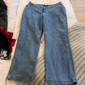 Cargo light stripped hollister jeans